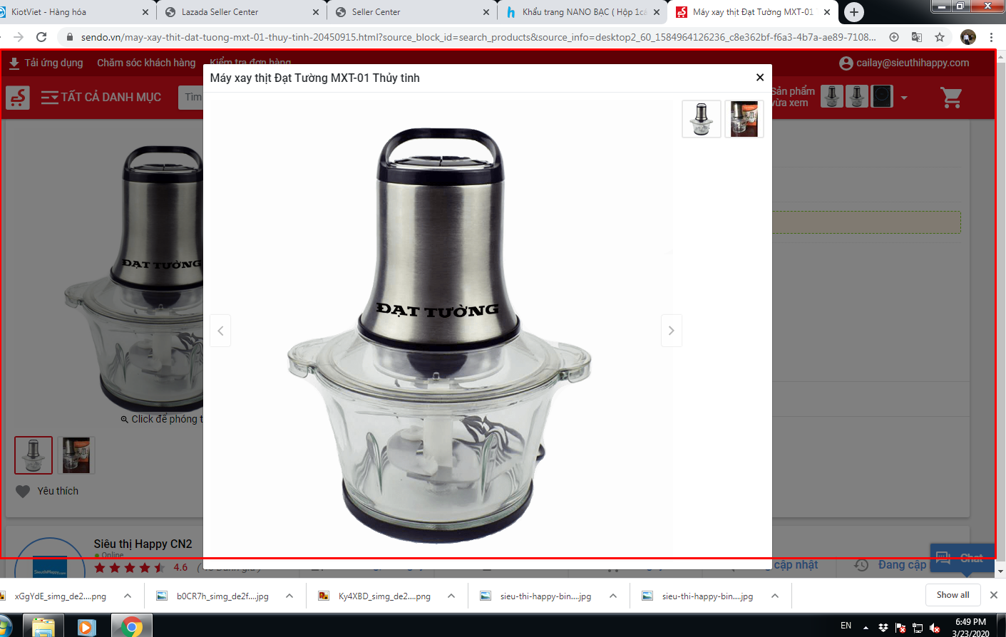Máy xay thịt Đạt Tường MXT-01