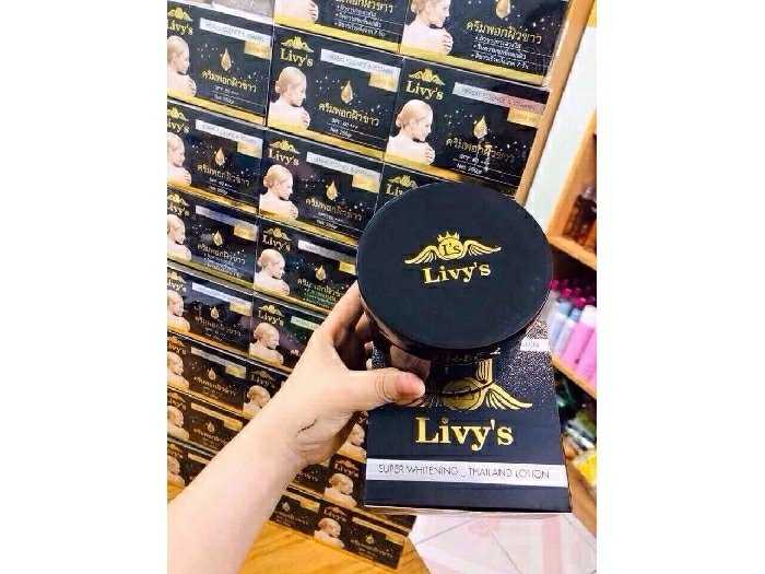 Kem Body Livy's Đen Dưỡng Trắng Da , Chống Nắng