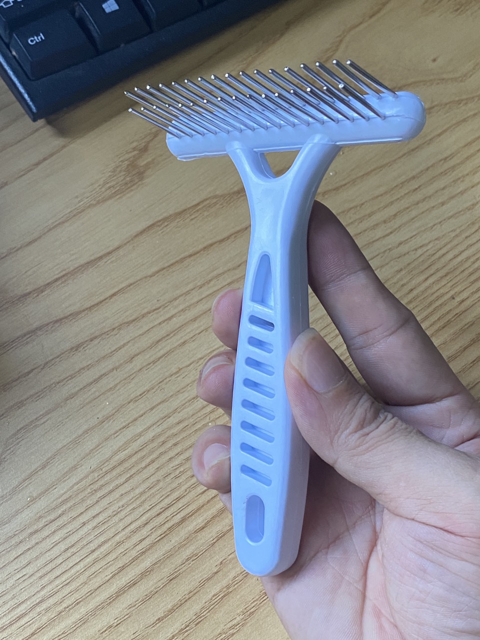 Lược chải lông - lược bồ cào 2 hàng đinh