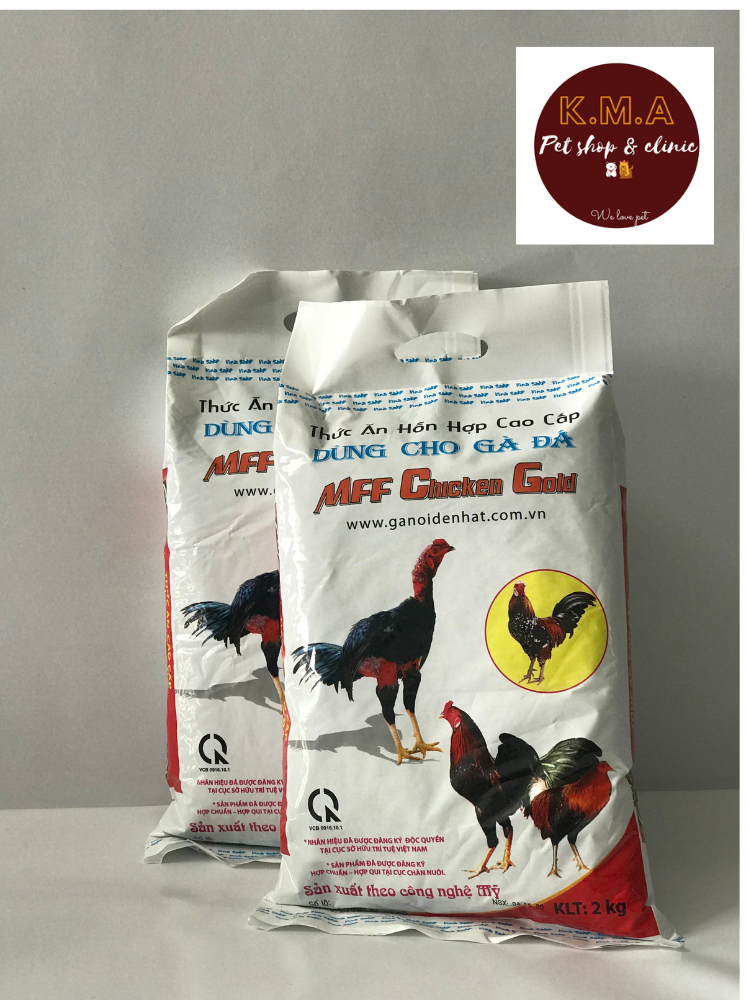Thức ăn cao cấp dành cho gà đá - chicken gold gói 2kg