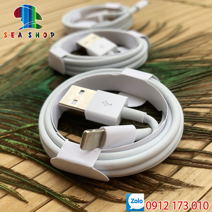 Cáp sạc iPhone loại 1 Dây sạc iPhone giúp sạc nhanh và ổn định dòng điện - Cáp sạc 3 đầu dây sợi dù siêu bền - SEASHOP