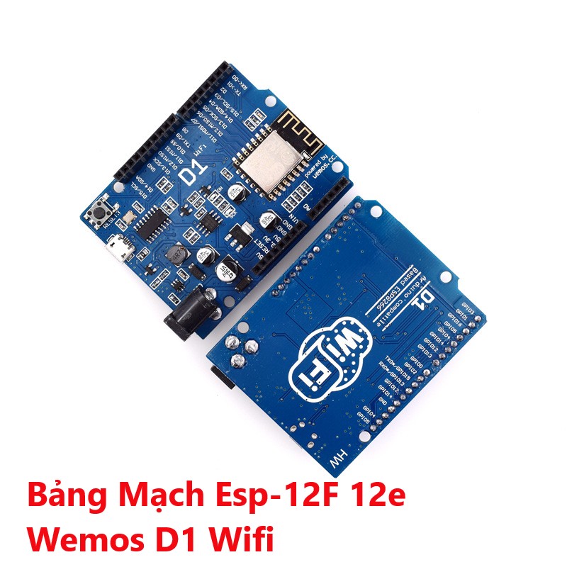 Bảng mạch esp-12f 12e wemos d1 wifi uno r3 esp8266 cho arduino r3