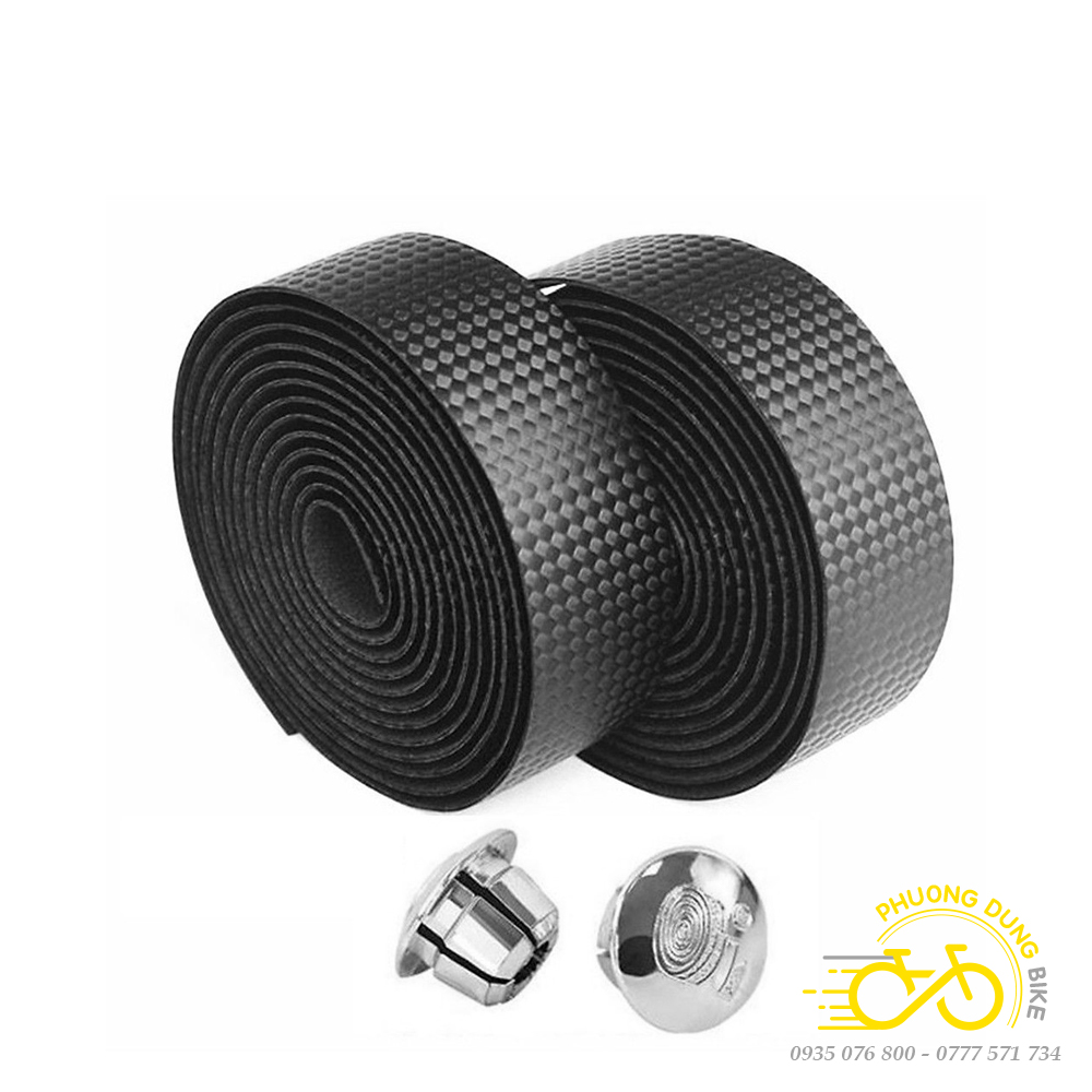 Dây quấn (Băng quấn) ghi đông xe đạp vân Carbon