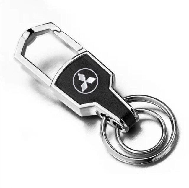 Móc khóa da cao cấp logo hãng xe ô tô Toyota - KiA - Hyundai- Mazda - Honda - Ford