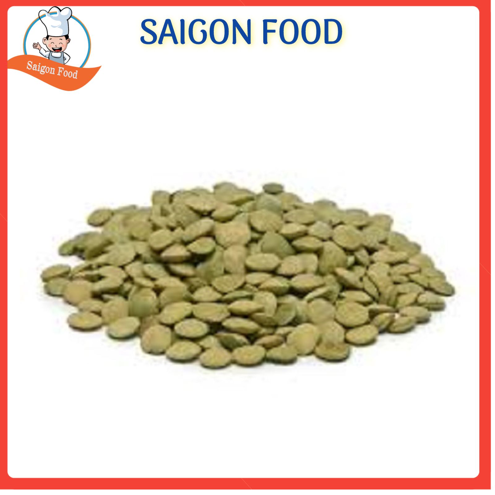 [HCM]1KG ĐẬU LĂNG XANH( hạt chưa chế biến)- SAIGON FOOD