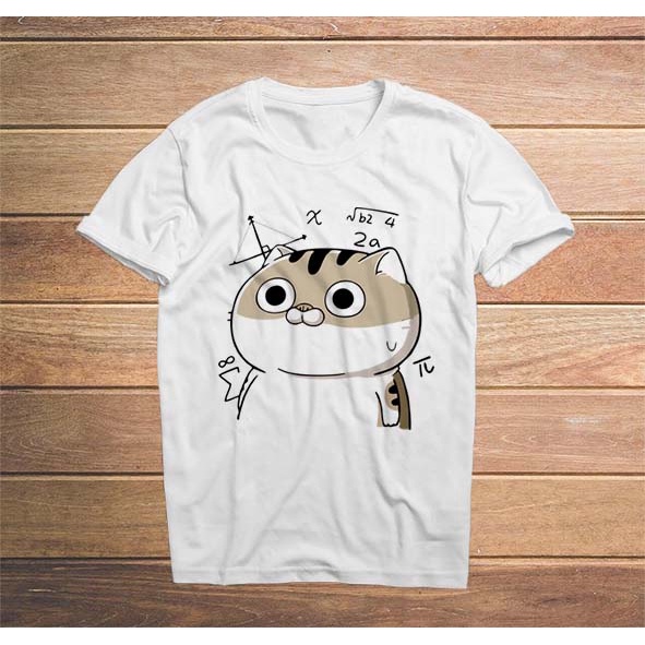 Áo thun nữ hình con mèo ami fat m.4 - ktqn tshirt and uniform