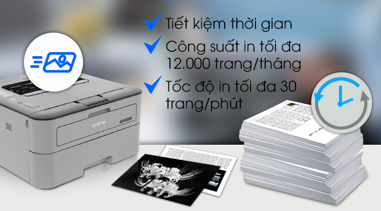 Máy in Brother HL-L2321D (chính hãng)