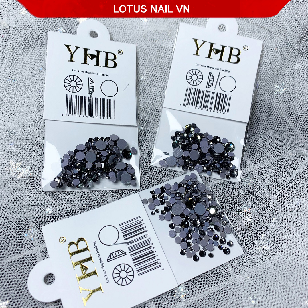 Túi đá đính móng YHB cao cấp mix đủ size