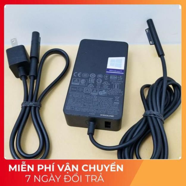 Sạc microsoft surface pro 5 6 1796 1769 - 44w new chính hãng