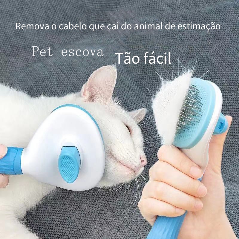 Bàn Chải Làm Sạch Lông Chó Mèo #A013