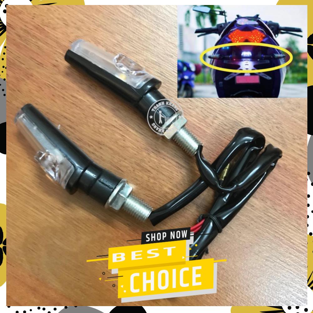 [HCM]cụm tai đèn xi nhan led Thanh Khang kiểu 1 (muốn chớp như xi nhan nhớ thay cục chớp điện tử ) 003000073 anh minh gắn cặp xi nhan này cho xe winner của anh ấy