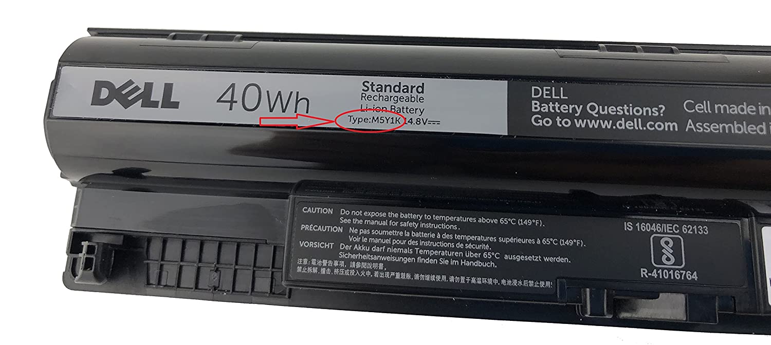 Pin laptop Dell Inspiron 15-5000 Zin theo máy có logo Dell