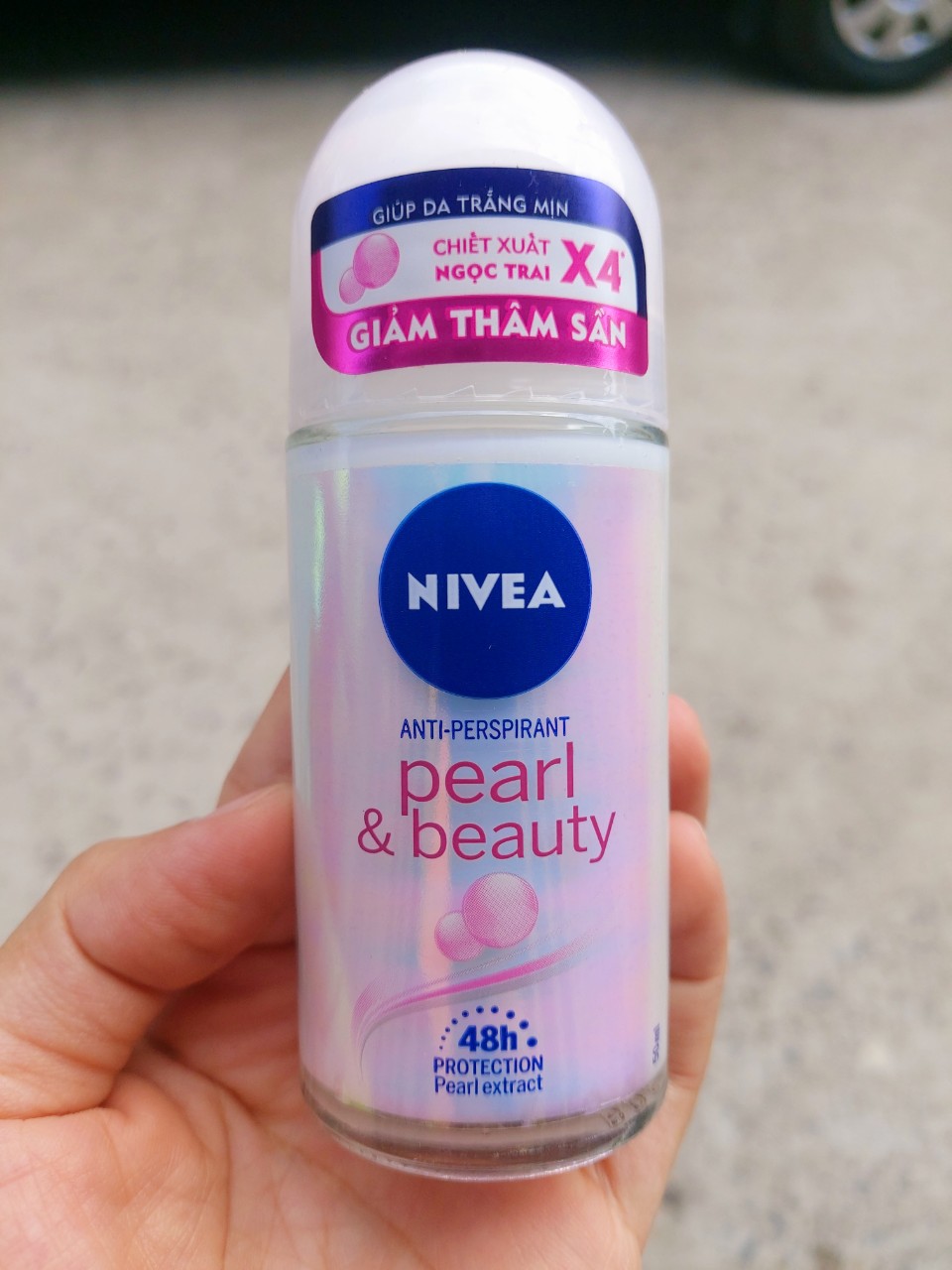 Lăn khử mùi NIVEA Ngọc trai 50ml