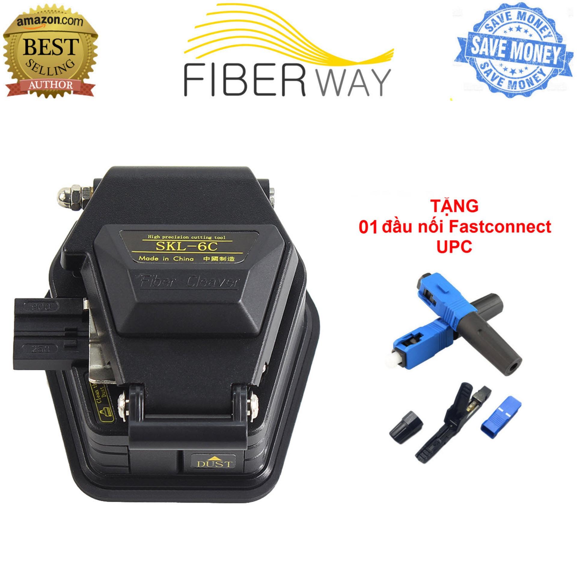 Dao cắt chính xác sợi quang skl-6c - 60c + tặng kèm 01 đầu fast connect upc