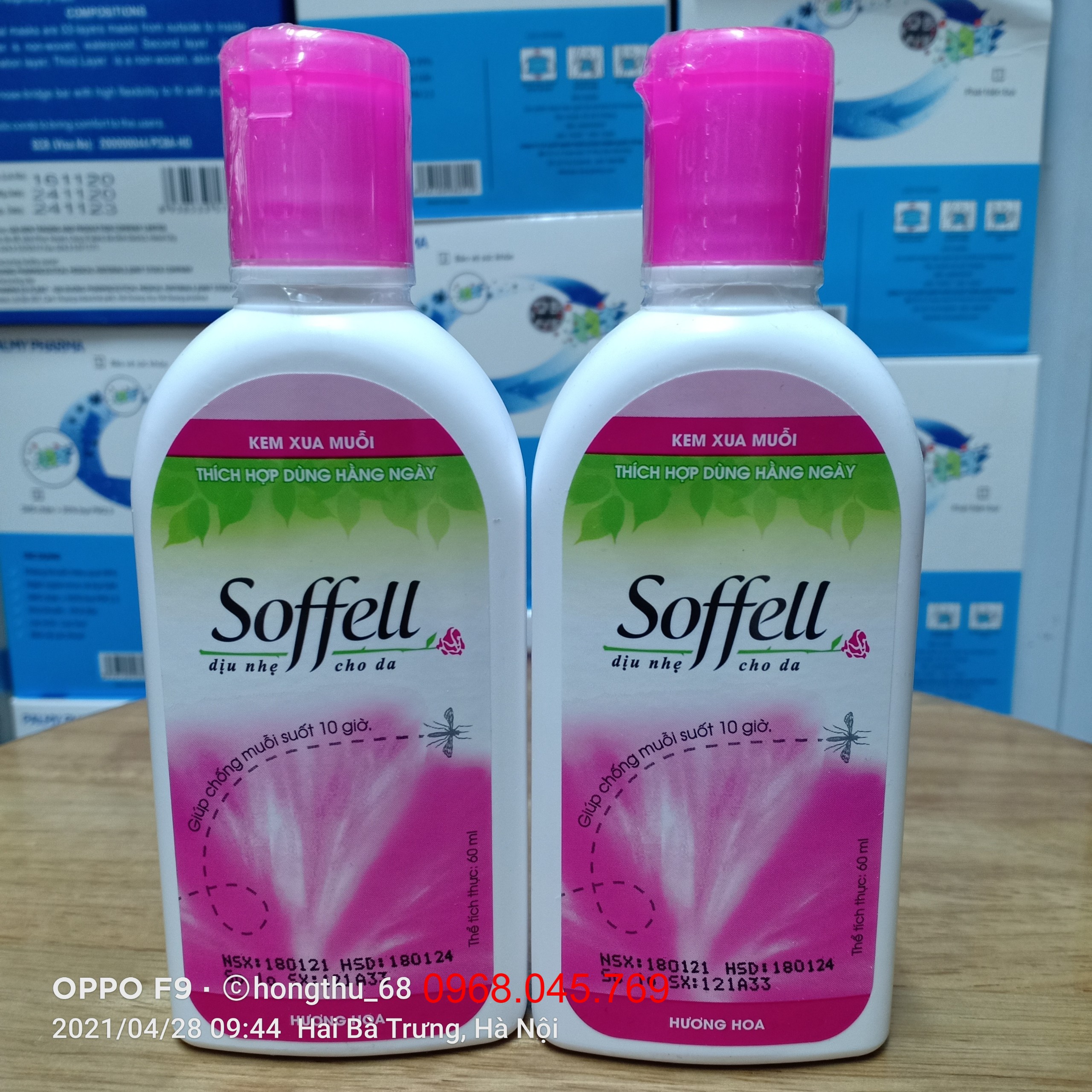 Kem chống muỗi Soffell (60ml)