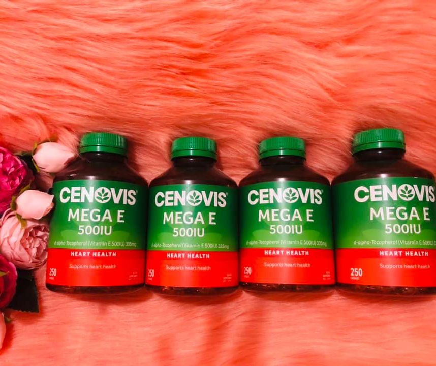 Cenovis Mega E 500iu Capsules Value Pack 250 Pack - vitamin E