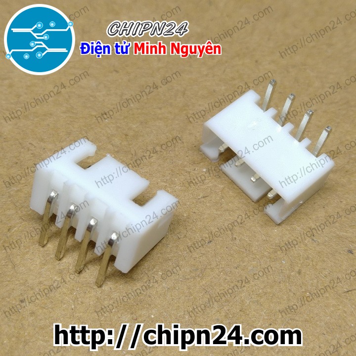 Header 4p xh2.54-4p đực cong