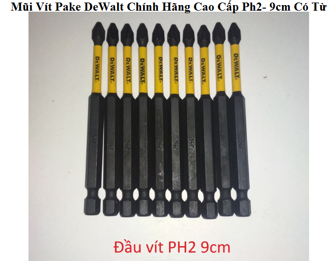 Mũi Vít DeWalt  Chính Hãng Cao cấp Ph2- 9cm