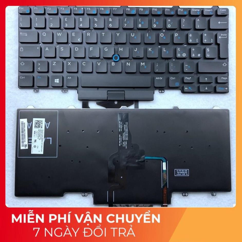 Bàn Phím Dell Latitude E5450, E5470, E7450, E7470 Có Đèn Us
