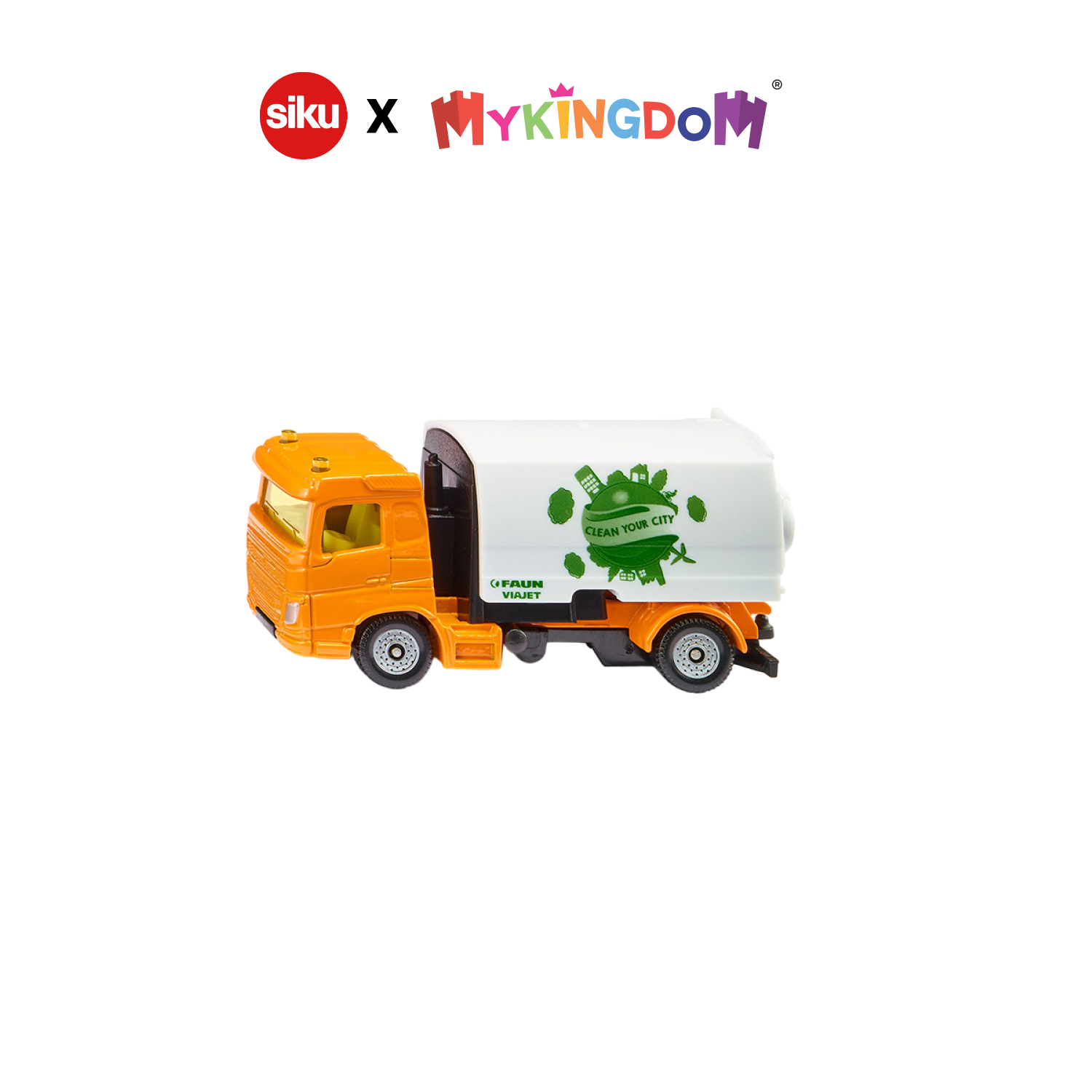 Đồ chơi siku xe quét rác 1104