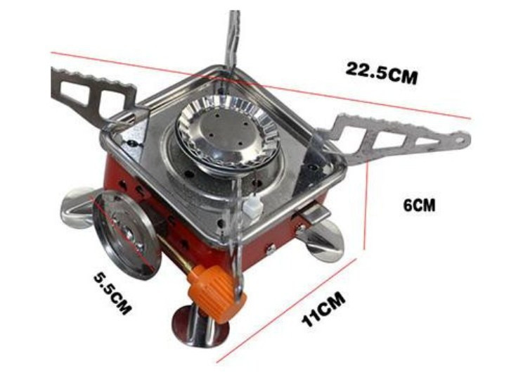 [HCM]Bếp Gas Du Lịch Dã Ngoại Mini Xếp Gọn