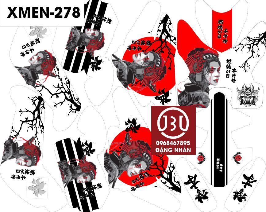 TEM TRÙM XE ĐIỆN XMEN 278