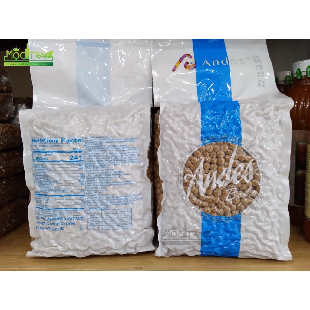 Trân châu đen Andes Đài Loan gói 3kg (mẫu mới)
