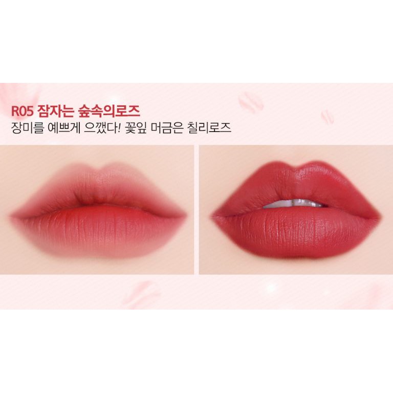 [HCM]Son thỏi Black Rouge Rose Velvet Lipstick