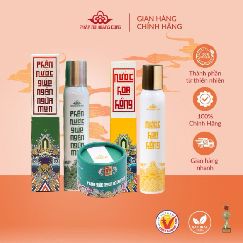 Bộ Ngừa Mụn Cơ Bản Phấn Nụ Hoàng Cung