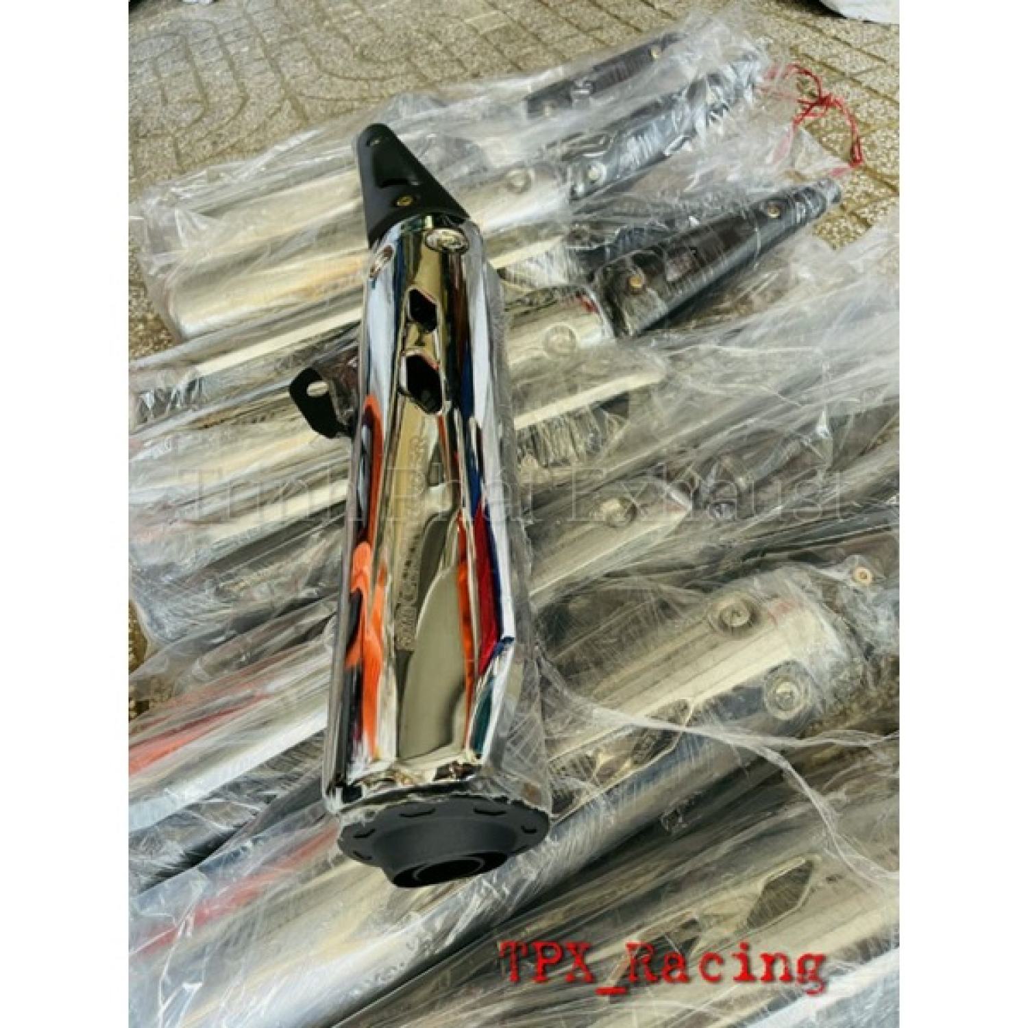 Pô exciter 2010 êm & móc kèm cổ inox cho sirius