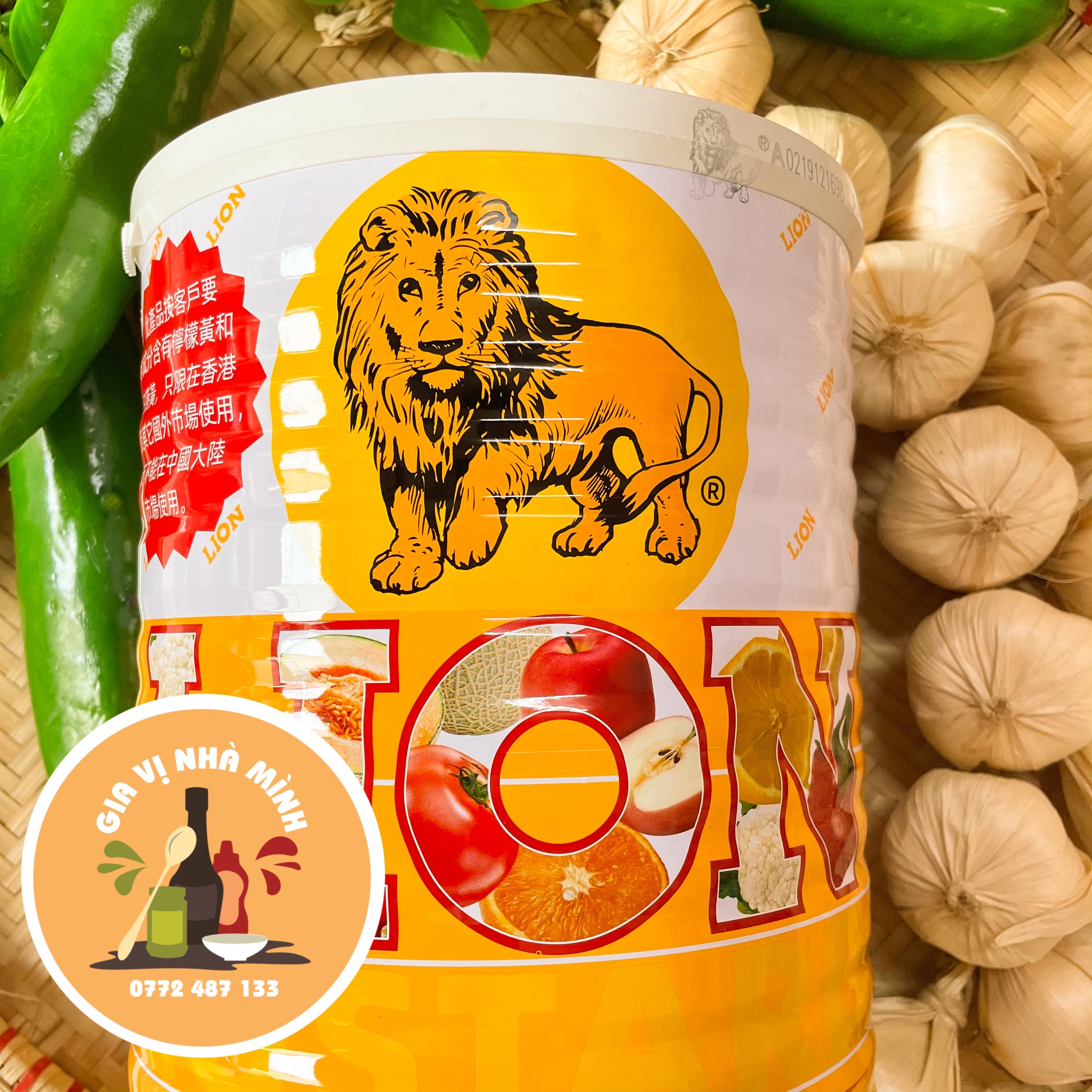 Bột lion lion custard 3.5kg