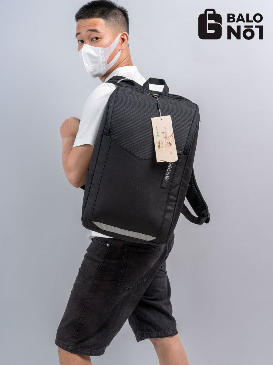 [HCM][Đại sale]Balo Cao Cấp Simple Carry Credo 2 – Black