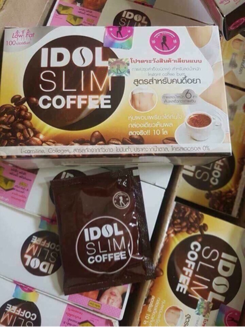 [HCM]CAFE idol lsim  Giúp giảm cân- Kháng mỡ an toàn