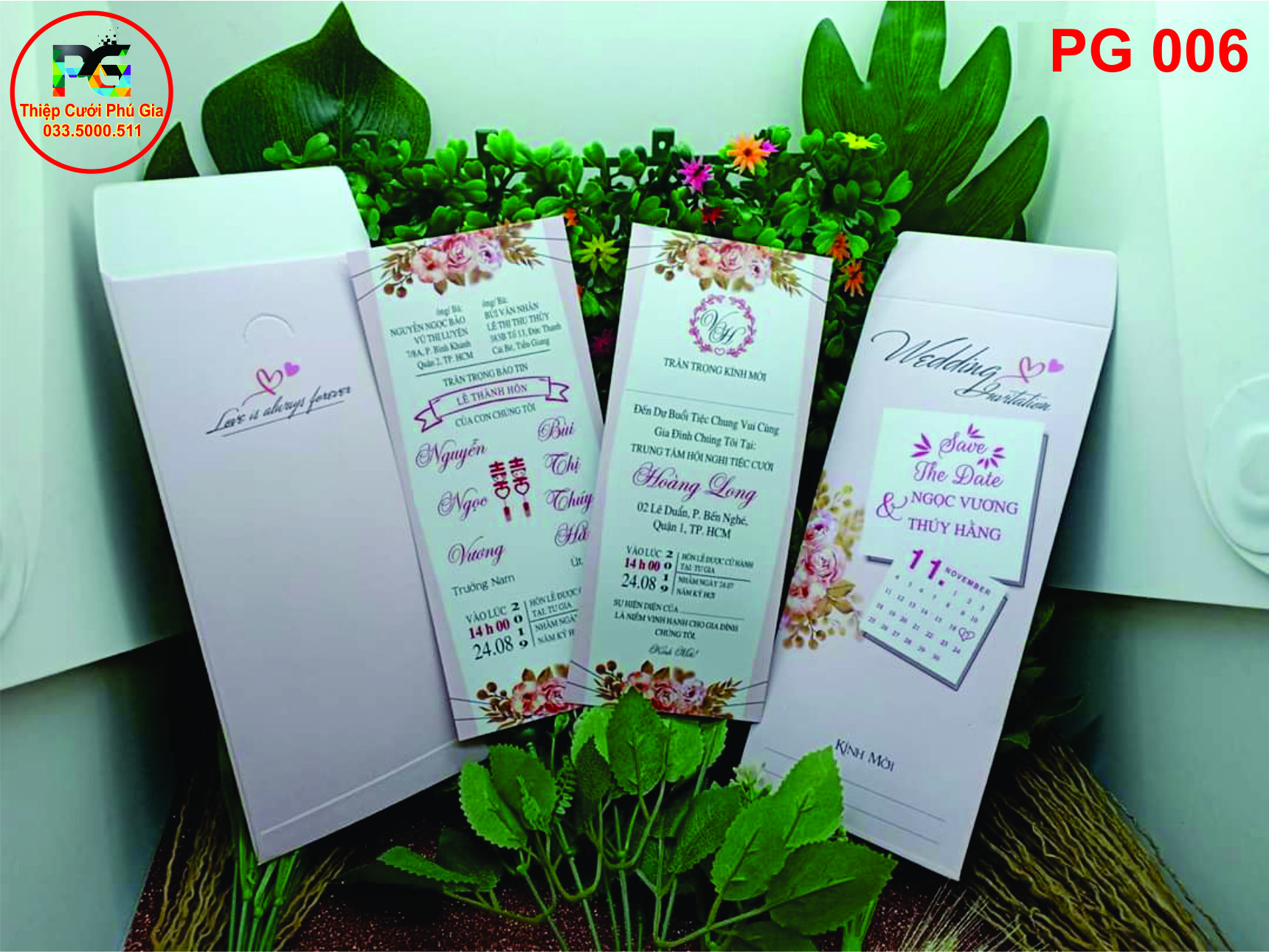 Thiệp Túi Đứng Giá Rẻ - 033.5000.511