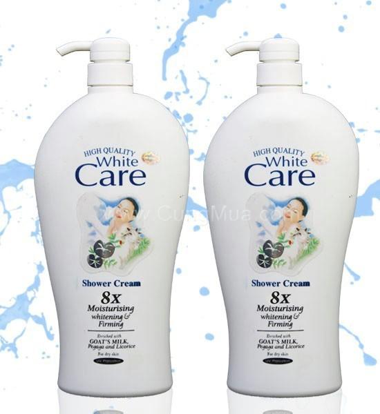 Sữa tắm dê White Care 4X 1200ml