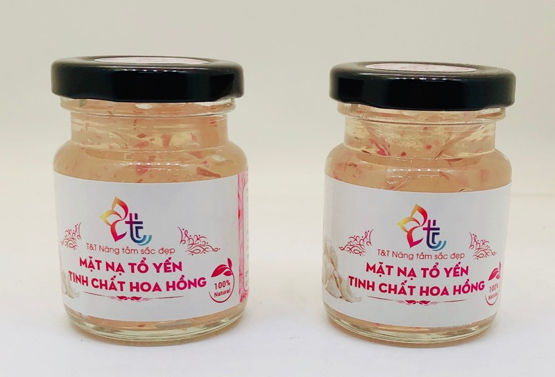 Combo 3 mặt nạ Yến tinh chất hoa hồng