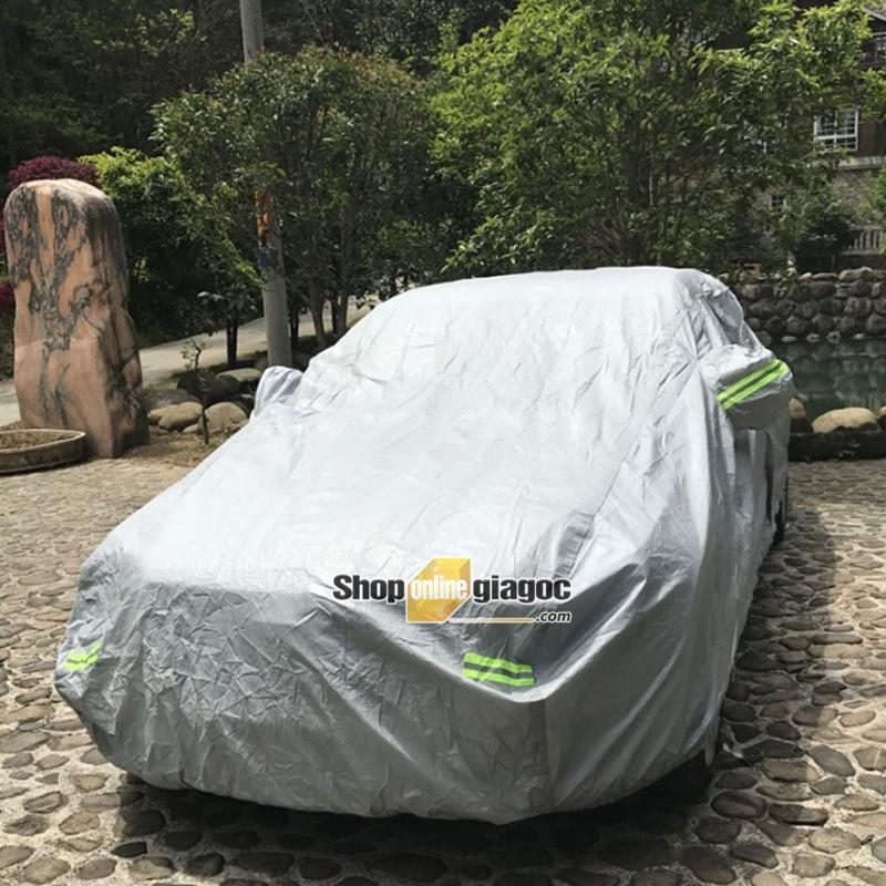 [HCM]Bạt Phủ Xe Ô Tô Nano Cách Nhiệt 2 Lớp SPW01