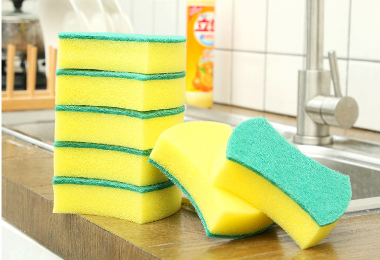 Siêu Sạch Bộ 10 Miếng Rửa Chén 2 Mặt – Bọt Biển Rửa Bát 2 Mặt yantv