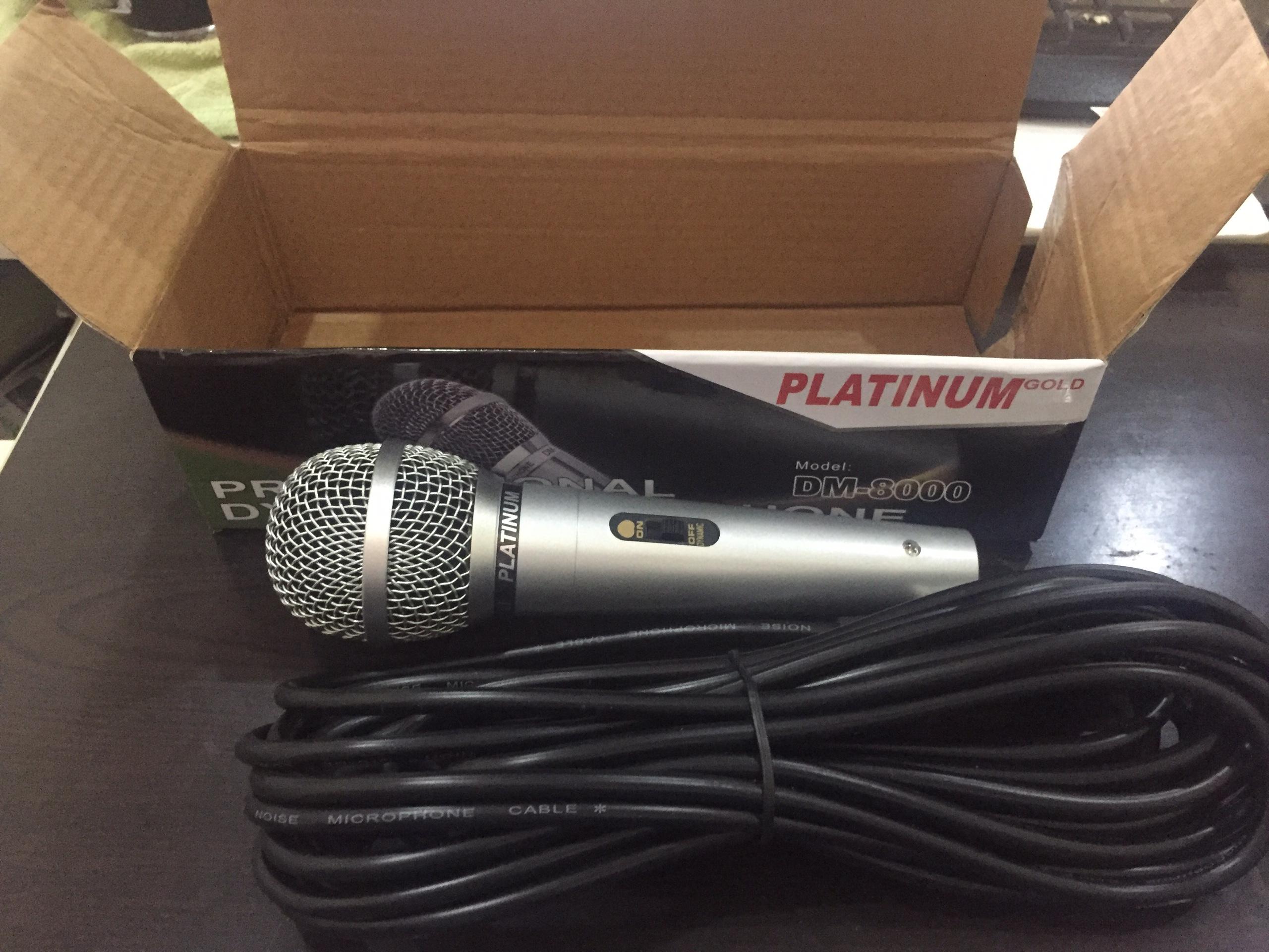Micro dây karaoke hay platinum 8000