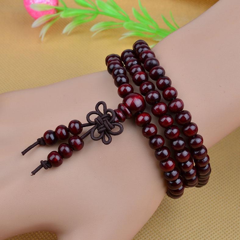 Chuỗi đeo tay hạt gỗ (nhiều màu sắc)