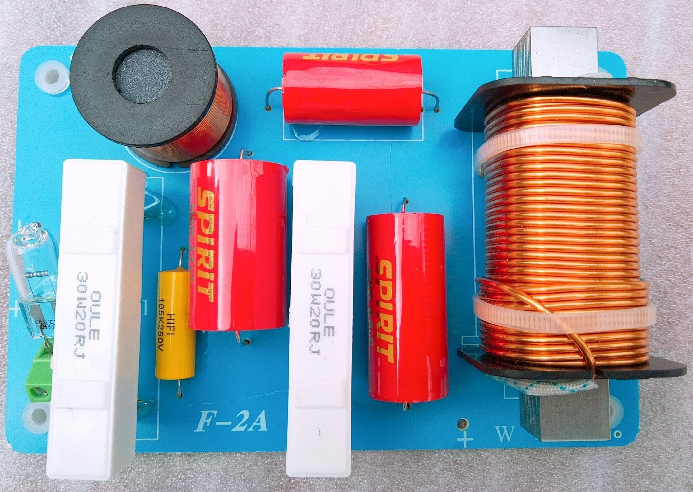 MẠCH PHÂN TẦN 2 LOA F2A - DÙNG CHO 1 BASS 1 TREBLE - GIÁ 1 ĐÔI