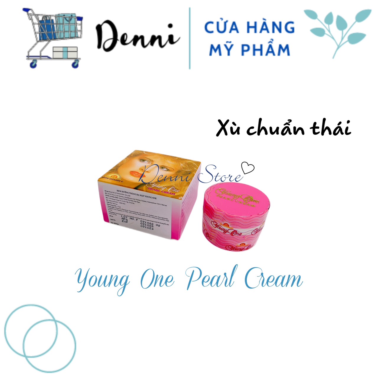 Kem dưỡng trắng da YOUNG ONE 15g lớn