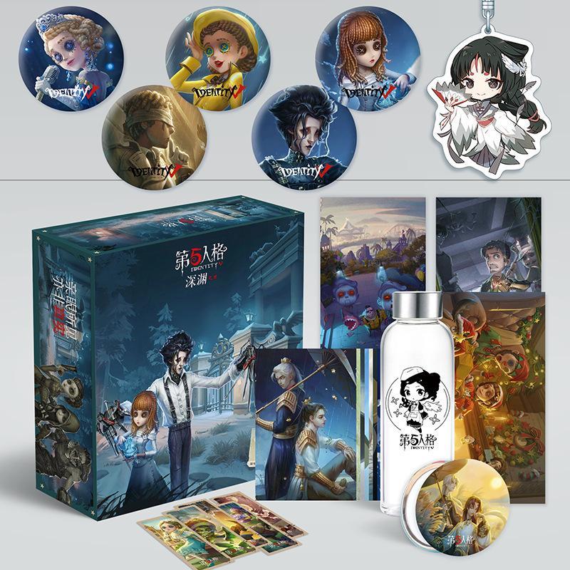 Hộp quà identity v nhân cách thứ 5 hộp to có bookmark postcard huy hiệu ảnh dán ảnh thẻ poster