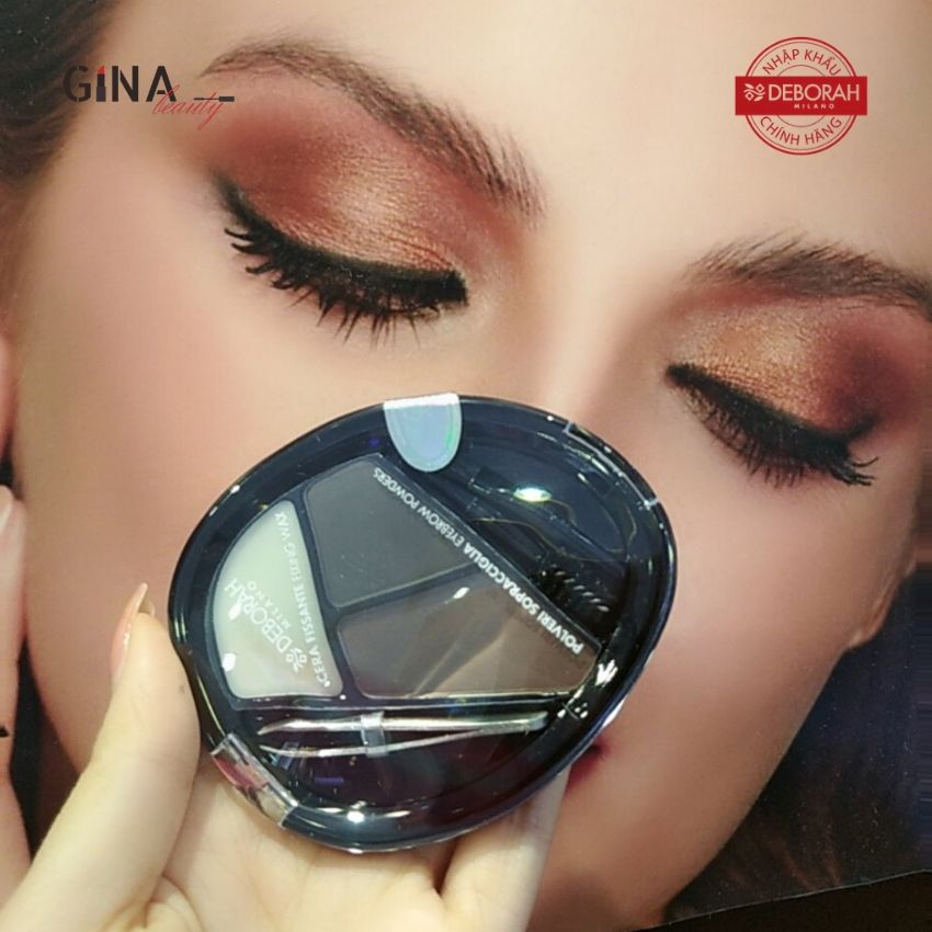 [CHÍNH HÃNG][TẶNG CHÌ ĐỊNH HÌNH CHÂN MÀY TRỊ GIÁ 250K] Bộ Kẻ Chân Mày Deborah Eyebrow Kit 02