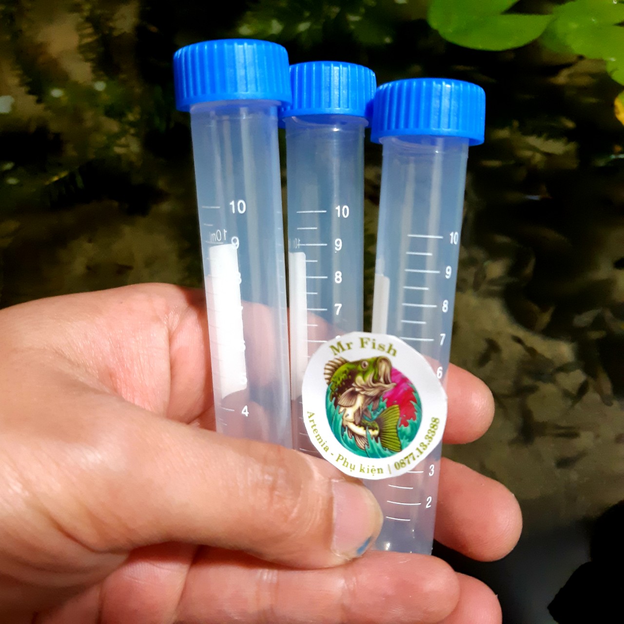 Ống trữ Artemia 5ml - 10ml - Mr Fish