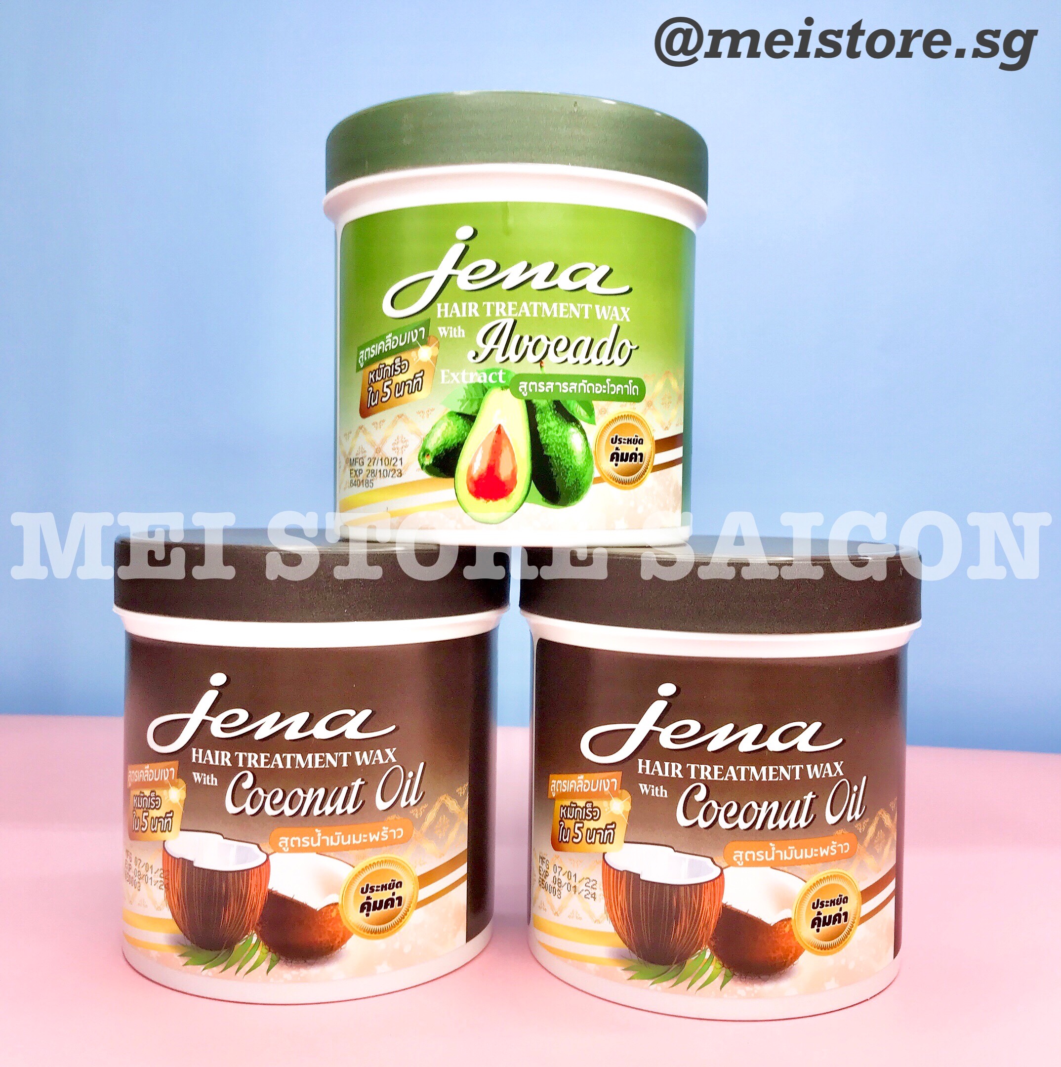 Kem Ủ Tóc Hấp Tóc Dừa Jena Thái Lan 500ml
