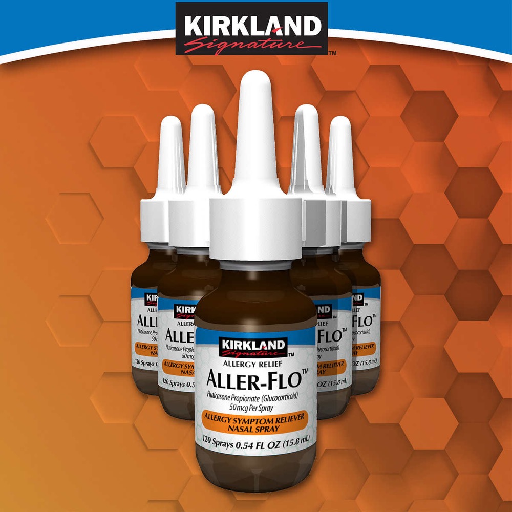 Combo vỉ 5chai KirklandSignature Aller-Flo  Date 2025