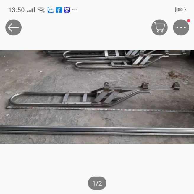 Bộ gian lap đuôi tôm dùng cho máy xăng 9.0hp đến 20.0hp