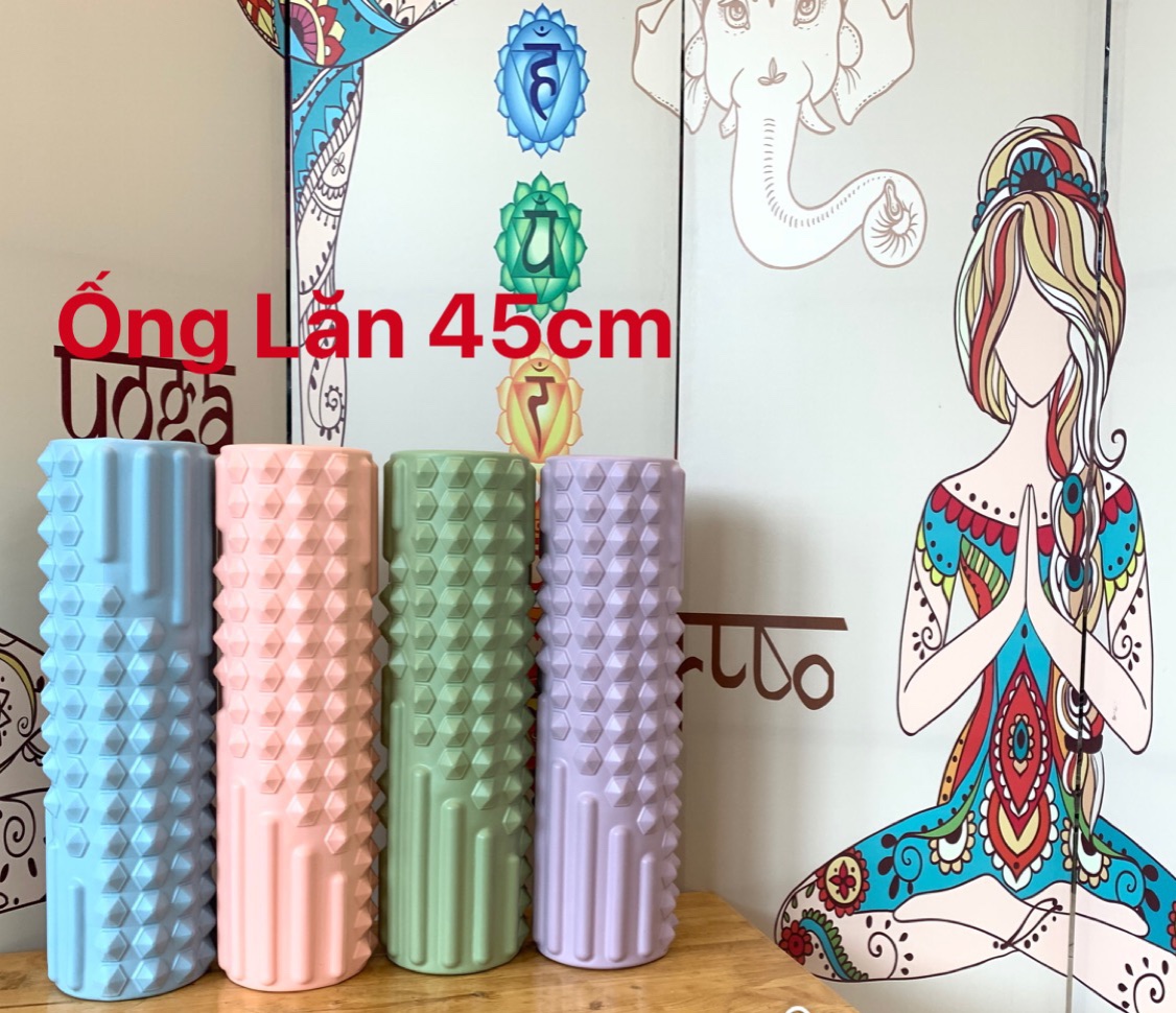 Ống Lăn Massage/ Làm Giãn cơ Foam Roller Cao Cấp 33-45-50cm