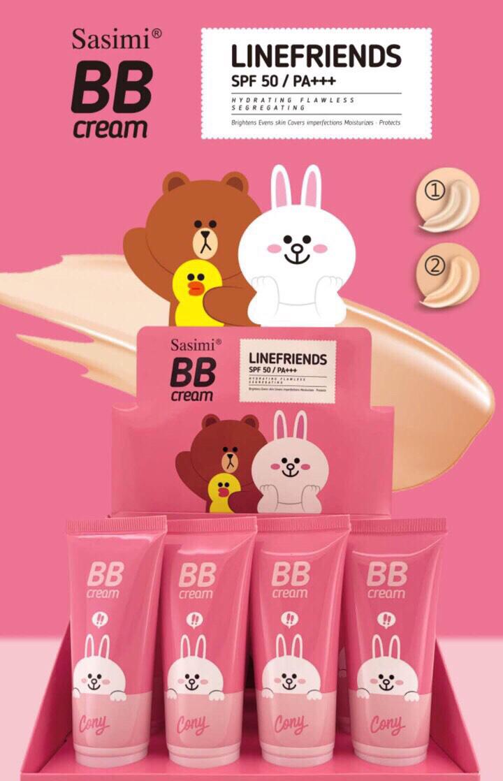 [HCM]Kem lót BB Sasimi Line Gấu - Thỏ